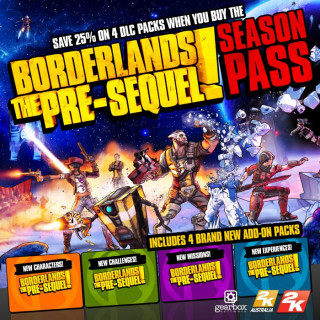 Borderlands: The Pre-Sequel Season Pass (PC) (Letölthető) PC