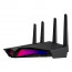 Asus RT-AX82U AX5400 Mbps Dual-band WiFi 6 gigabit AiMesh OFDMA mobile gaming Wi-Fi router Aura-RGB-vel thumbnail