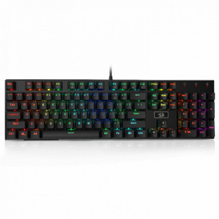 Redragon Devarajas RGB Brown Switch Gaming billentyűzet - Fekete (K556RGB_BROWN_HU) PC