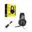 CORSAIR HS55 Surround Gaming fejhallgató, Carbon (CA-9011265-EU) thumbnail