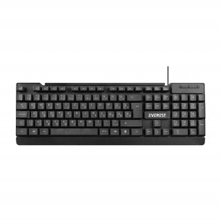 Everest KB-2030 Keyboard HU (Fekete) PC