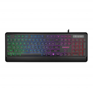 Everest KB-R59 "FORZA RAINBOW" Billentyűzet HU PC