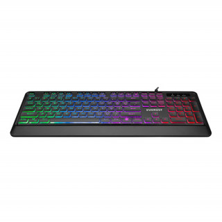 Everest KB-R59 "FORZA RAINBOW" Billentyűzet HU PC