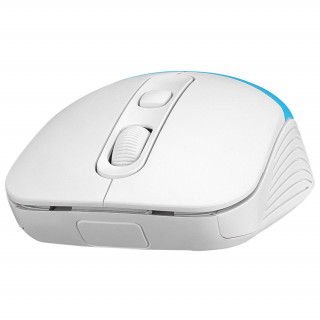 Everest SM-18 Mouse (Fehér/Kék) PC