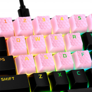 HyperX Rubber Keycaps Pink US PC