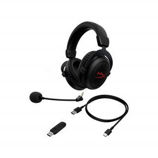 HyperX Cloud II Core - Gaming fejhallgató (Fekete) (6Y2G8AA) PC