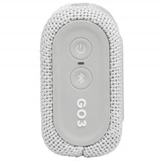 JBL Go 3 Bluetooth hangszóró - Fehér (JBLGO3WHT) PC