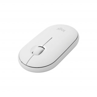 Logitech Pebble M350 Off-White wless BT egér PC