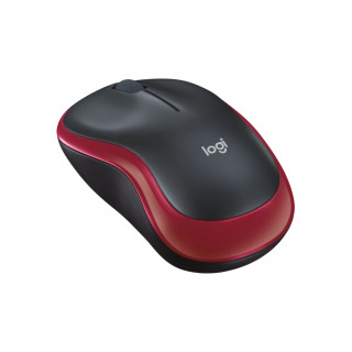 MOUSEW Logitech M185 Optical [Vez.nélküli] - Piros PC