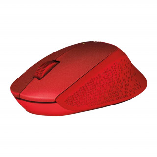 MOUSEW Logitech M330 Silent Plus [Vez.nélküli] - Piros PC