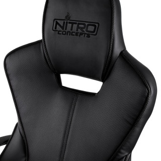 Nitro Concepts E200 Race Fekete Gamer Szék (NC-E200R-B) PC