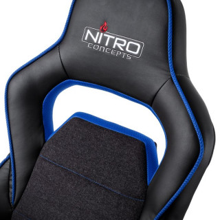 Nitro Concepts E220 Evo Fekete-Kék Gamer Szék (NC-E220E-BB) PC