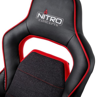 Nitro Concepts E220 Evo Fekete-Piros Gamer Szék (NC-E220E-BR) PC