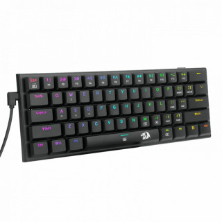 Redragon Anivia vezetékes brown switch RGB billentyűzet - Fekete (K614-RGB_BROWN_HU) PC