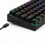 Redragon Deimos vezeték nélküli brown switch RGB billentyűzet - Fekete (K599-KRS_BROWN_HU) thumbnail