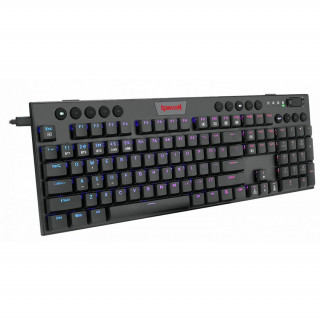 Redragon Horus RGB Mechanikus Brown Switch gaming billentyűzet (K618-RGB_BROWN_HU) PC