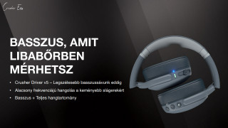 Skullcandy Crusher EVO Vezeték nélküli fejhallgató PC