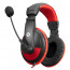 Snopy Headset - SN-4488 (Fekete-Piros) thumbnail