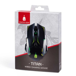 Spartan Gear - Titan Wired Gaming Mouse - Vezetékes Gamer Egér PC