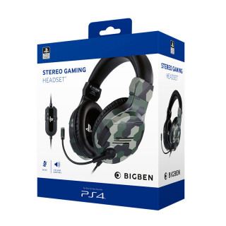 Stereo Gaming Headset V3 PS4 Zöld (Nacon) PS4