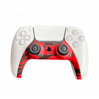 Piranha PS5 Kontroller Skins - Camo Red PS5