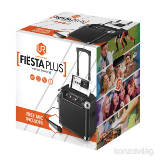 Trust Urban Fiesta Plus vezeték nélküli Bluetooth fekete hangszóró PC