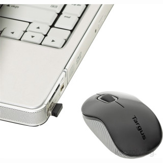 Targus Compact Wireless Laser Mouse fekete vezetéknélküli lézer egér PC