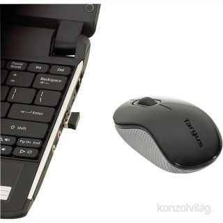 Targus Compact Wireless Laser Mouse fekete vezetéknélküli lézer egér PC