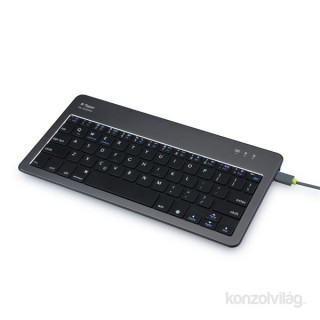 GGMM BK-310-02 vezeték nélküli Bluetooth sötétezüst billentyűzet PC