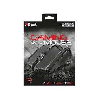 Trust 21044 GXT101 USB Gamer fekete egér PC