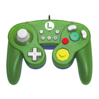 Nintendo Switch GameCube stílusú kontroller - Luigi Nintendo Switch