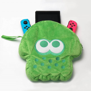 Splatoon 2 Plush Pouch for Nintendo Switch (Zöld) Nintendo Switch