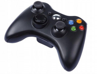 XBOX 360 Vezeték nélküli Kontroller Fekete (PRCX360WLSSBK) Xbox 360