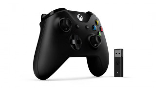 Xbox One Wireless Kontroller (Black) + Windows 10 adapter Xbox One