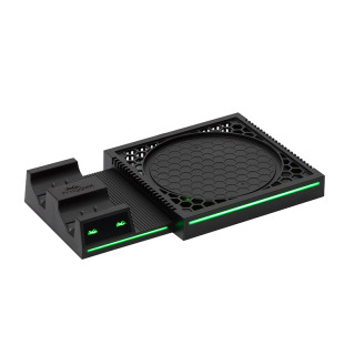 Froggiex FX-XS-C1-B Xbox Series X Multifunkciós tölőállomás Xbox Series