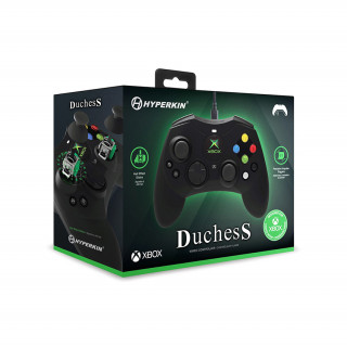 Hyperkin Duchess Xbox Series|One/Windows 11|10 vezetékes kontroller - Fekete (M01618-BK) Xbox Series