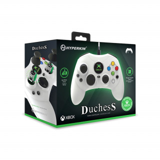 Hyperkin Duchess Xbox Series|One/Windows 11|10 vezetékes kontroller - Fehér (M01618-WH) Xbox Series