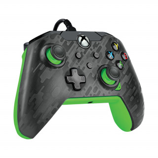 PDP Xbox Series X/S Vezetékes Kontroller - Neon Carbon (Xbox Series X/S) Xbox Series