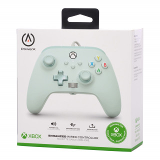 PowerA Xbox Series X|S, Xbox One, PC Vezetékes Kontroller (Cotton Candy Blue) Xbox Series