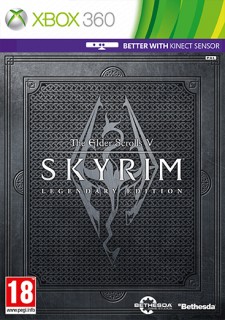 The Elder Scrolls V: Skyrim Legendary Edition (Kinect támogatással) Xbox 360