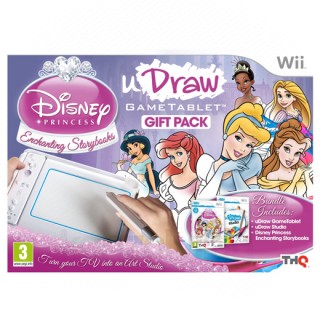 uDraw Game Tablet + uDraw Studio + Disney Princess Bundle Pack Wii