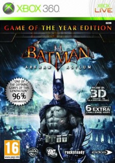 Batman: Arkham Asylum Game of the Year Edition (GOTY) Xbox 360