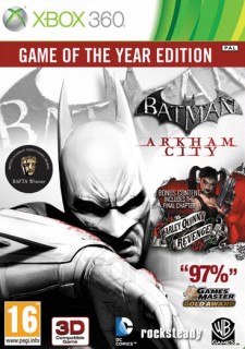 Batman: Arkham City Game of the Year Edition (GOTY) Xbox 360